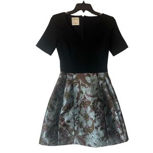 Pinko Dress with Jacquard Skirt Size XS